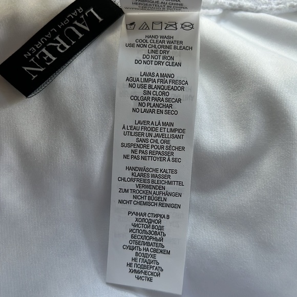 LAUREN RALPH LAUREN Off-The-Shoulder Tummy-Control Crocheted Swimsuit. - Picture 7 of 11